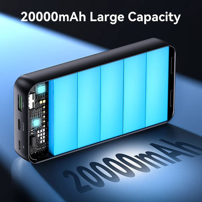 KUULAA 20000mAh Power Bank Portable External Battery