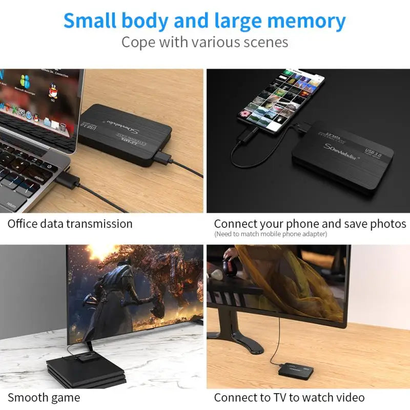 HDD External Hard Drive 2.5 Portable Hard Drive