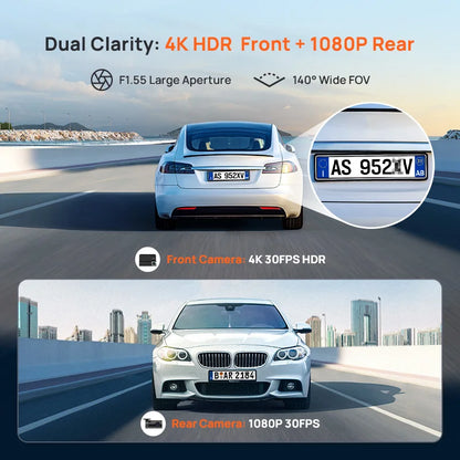 70mai 4K Dash Cam A800SE Upgraded Version of 70mai A800S