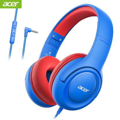 Acer HK03 Kids Wired Headphones for School 85/94dB Volume Limiter