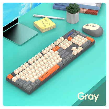 Shipadoo Wireless Keyboard and Mouse Combo Set
