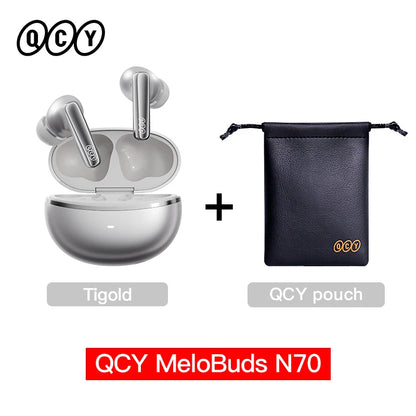 QCY MeloBuds N70 Adaptive ANC Wireless Earbuds Bluetooth