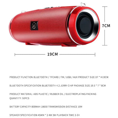 200W Peak Power Portable Bluetooth Speaker IPX7 Waterproof