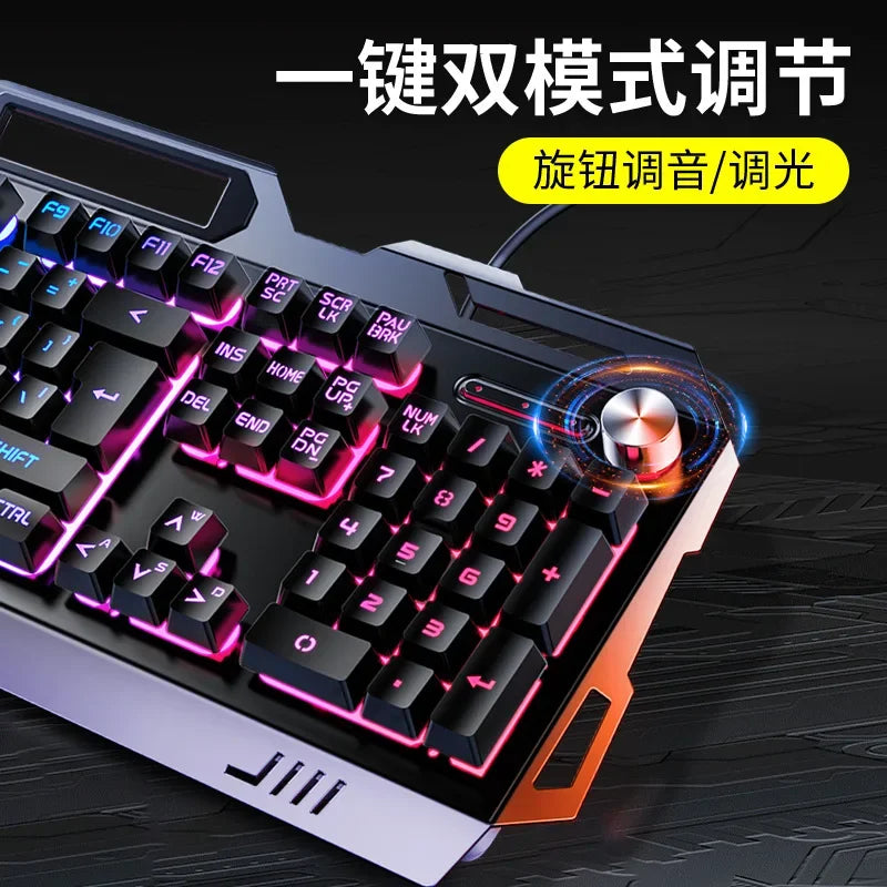 RGB Gamer Keyboard Gaming Keyboard and Mouse Headphone Gamer Kit