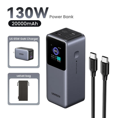 UGREEN Nexode 200W 25000mAh Power Bank Portable
