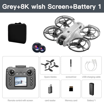 Lenovo V666 Mini Drone 4K Professional Aerial 8k Dual Camera