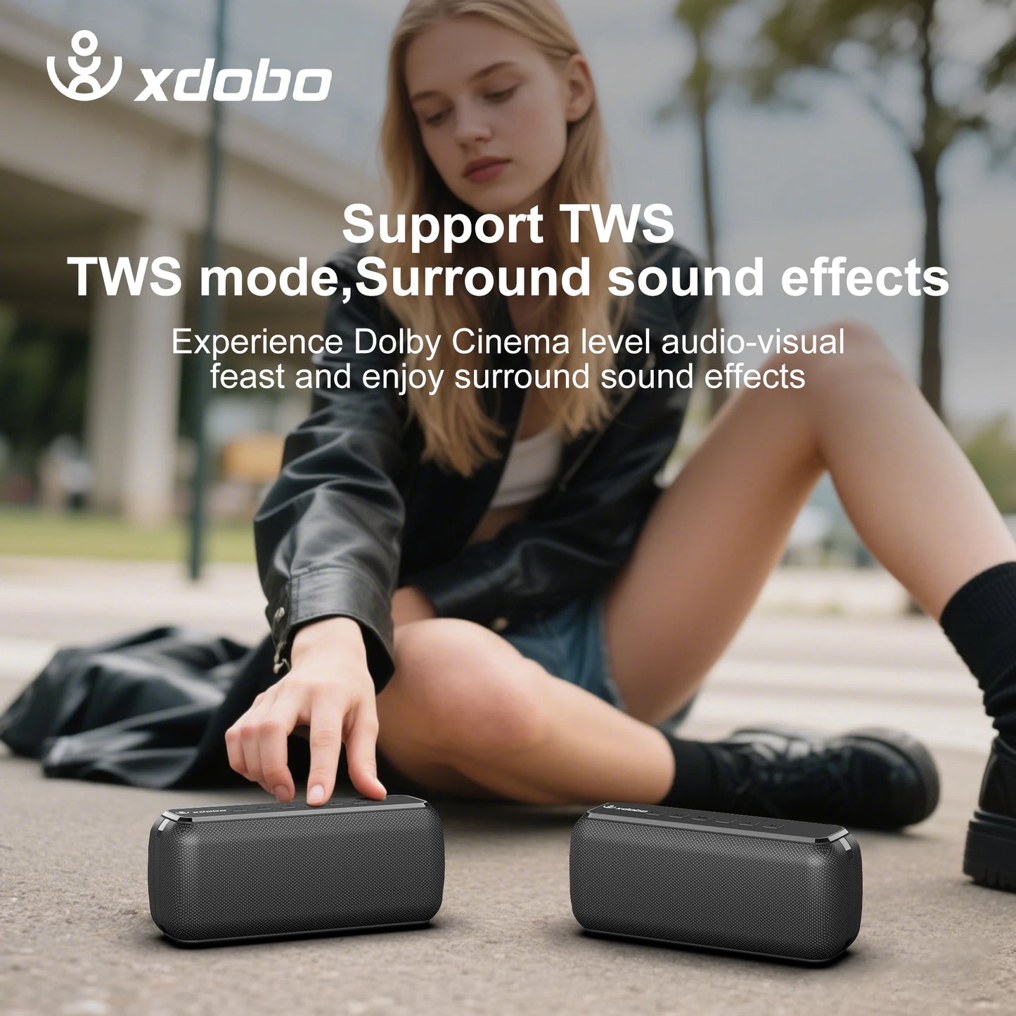 XDOBO X8 60W Portable Outdoor Speakers Bluetooth Wireless