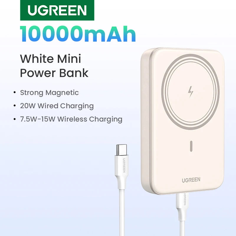 UGREEN PD20W Power Bank Magnetic 10000mAh Portable Wireless