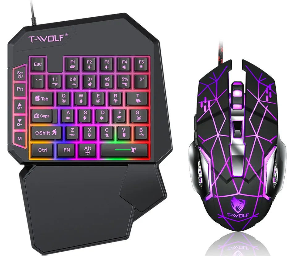 Kit Mobilador Gamer Kit Gaming Keyboard Mouse Mobile Games Converter 3 In 1 Combo