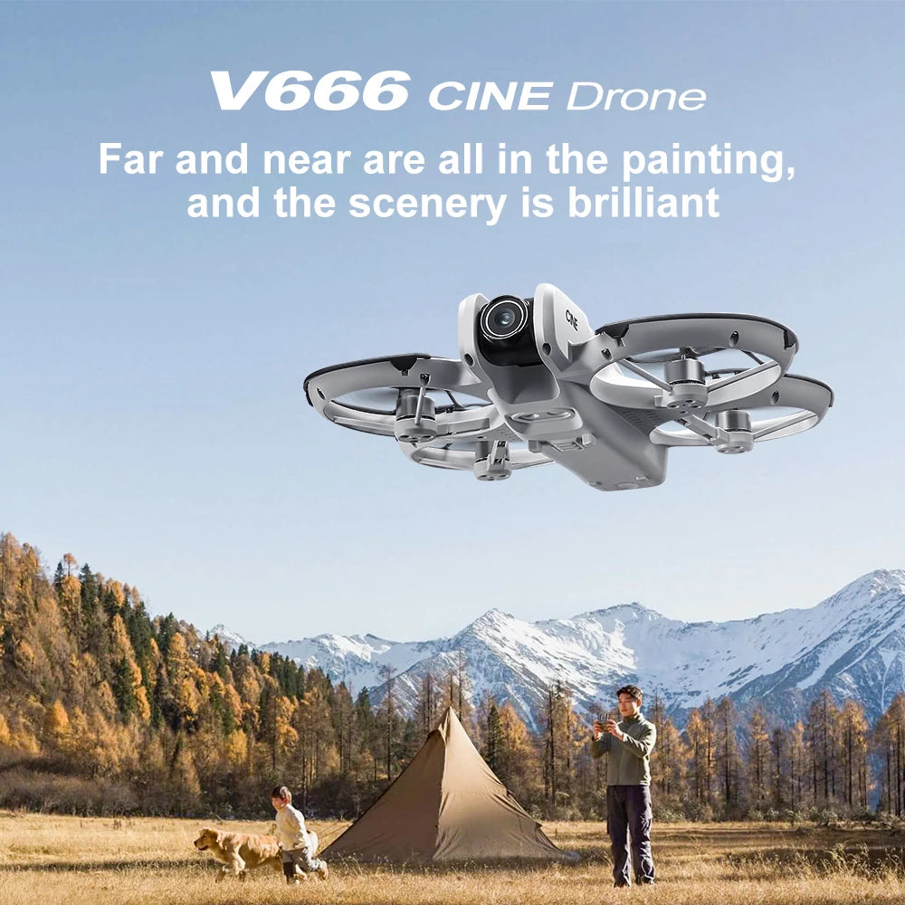 Lenovo V666 Mini Drone 4K Professional Aerial 8k Dual Camera