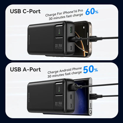 KUULAA 20000mAh Power Bank Portable External Battery
