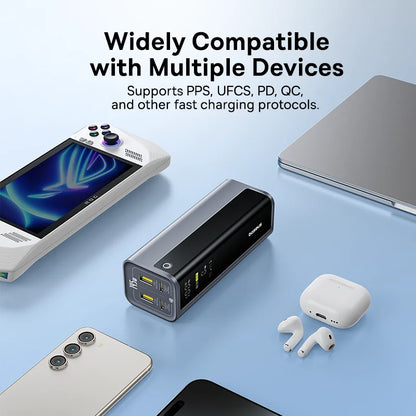 Baseus 145W Power Bank 20800mAh Dual USB A USB C PD 100W Fast Charging