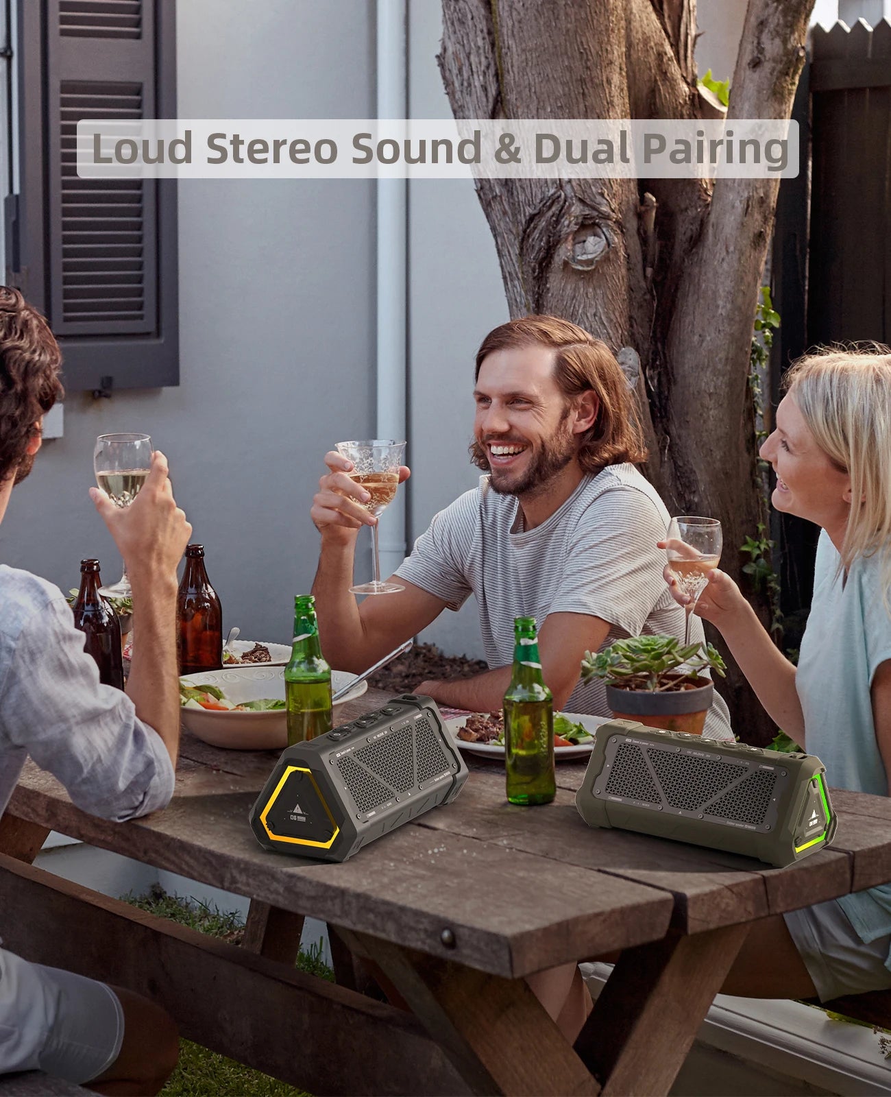 MLOVE P3 Outdoor Bluetooth Speaker, 40W