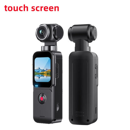 64MP 4K Action Cameras Anti-shake Sports Cam 270° Face Detect Auto Rotative