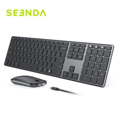 Seenda Wireless Bluetooth Keyboard and Mouse Combo