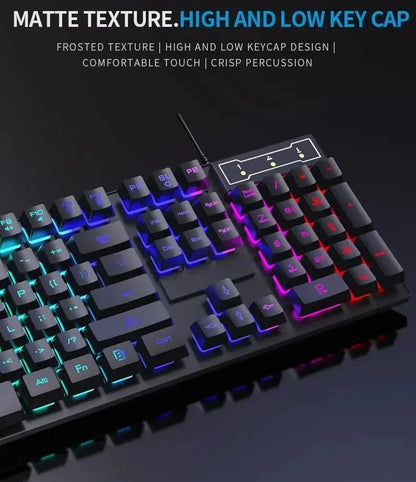 104 key Backlit Mechanical Keyboard Wired Gaming Keyboard waterproof