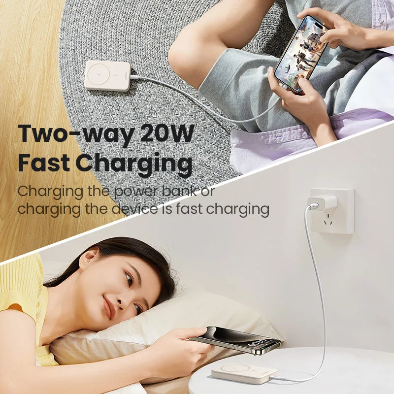 UGREEN PD20W Power Bank Magnetic 10000mAh Portable Wireless