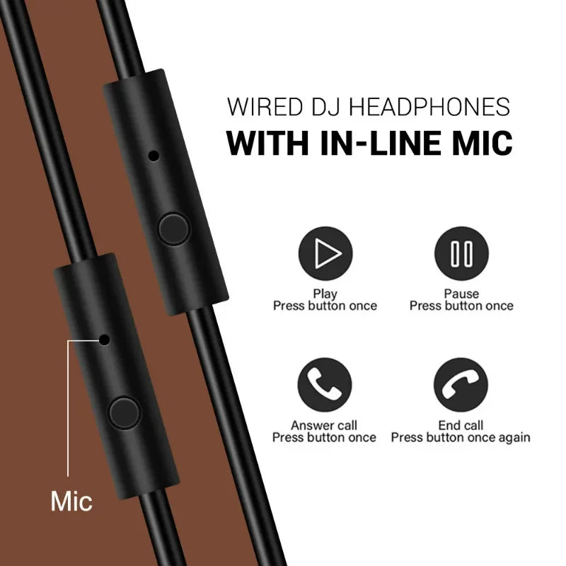 Oneodio Wired HiFi Headphones Professional Studio DJ Headphones