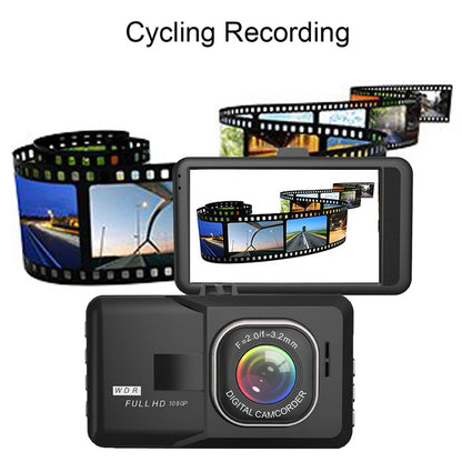 XUSHIDZ NEW 1080P HD Dash Camera Loop Recording Car Vehicle DVR