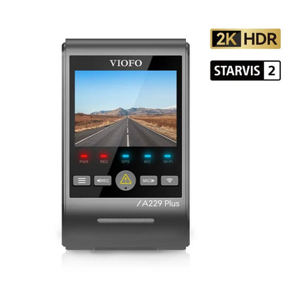 VIOFO A229 PLUS Car Dvr 2K HDR Video Recorder