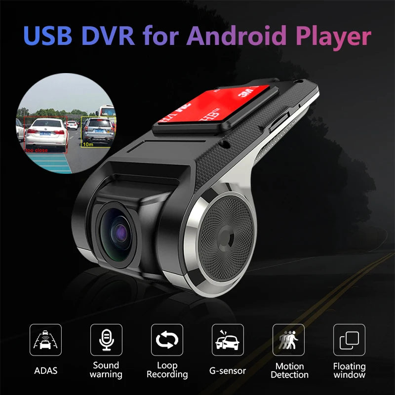 Car DVR Dash Cam Full HD 1080P Dash Cam For DVD Android Player