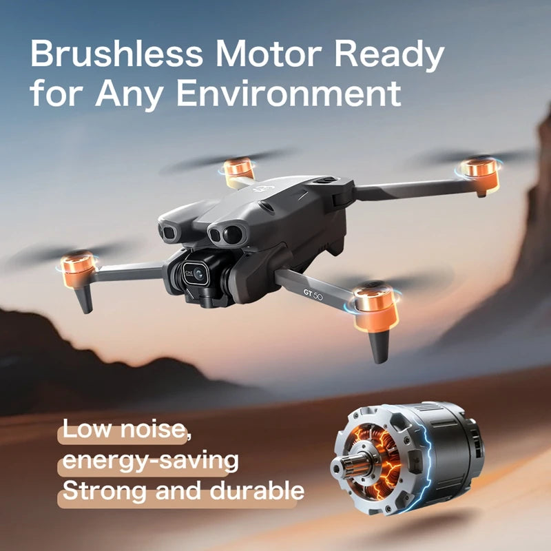 GT50 RC Drone 8K HD Aerial Photography Remote Control Aircraft