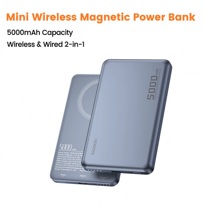 Toocki Magenetic PowerBank 10000mAh 15W Wireless Charging