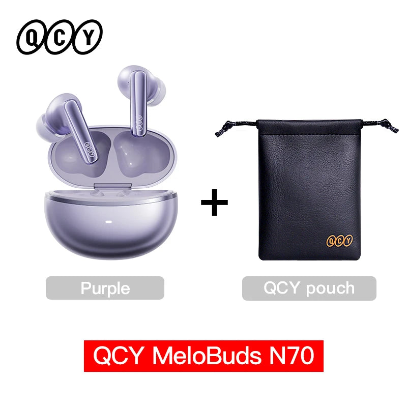 QCY MeloBuds N70 Adaptive ANC Wireless Earbuds Bluetooth