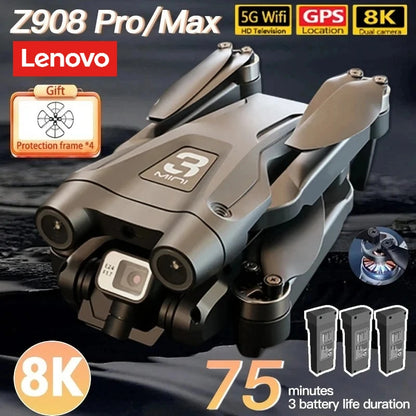 Lenovo Z908 Pro /MAX 4K Drone Professional 8K GPS Drone