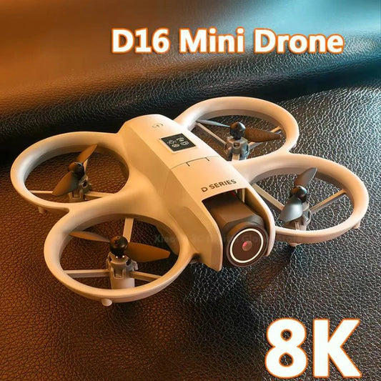 D16 Mini Drone 8K HD-VR Dual-camera 180 °