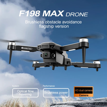 New F198 Drone Professional Dual Camera With 1080P