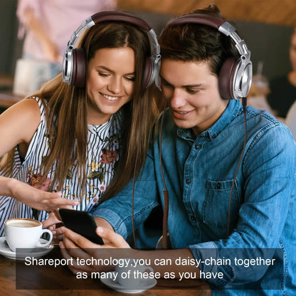 Oneodio Wired HiFi Headphones Professional Studio DJ Headphones