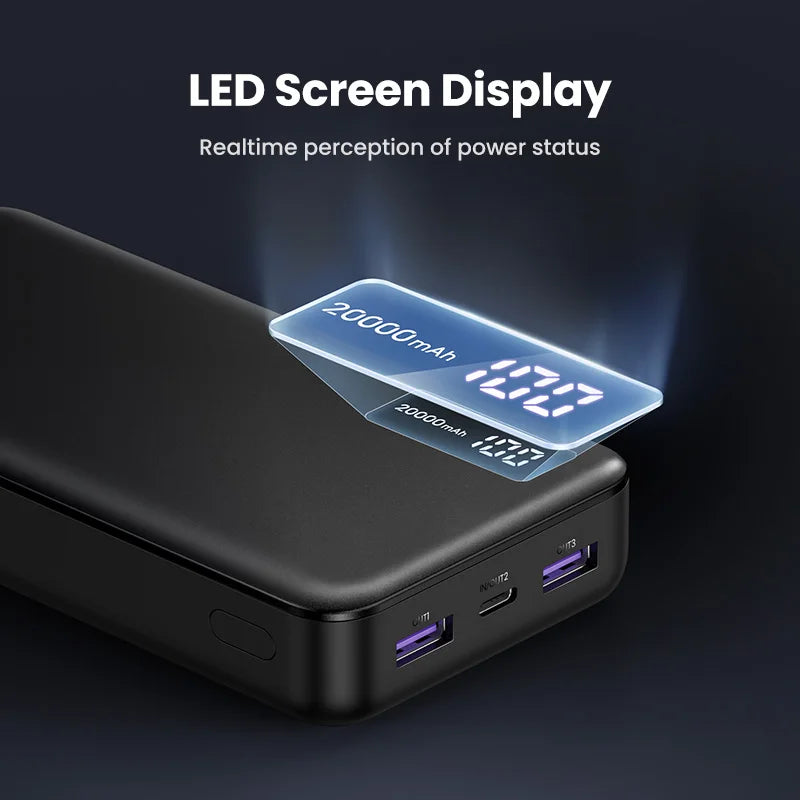 UGREEN 20000mAh PD 20W Power Bank Fast Charge Portable