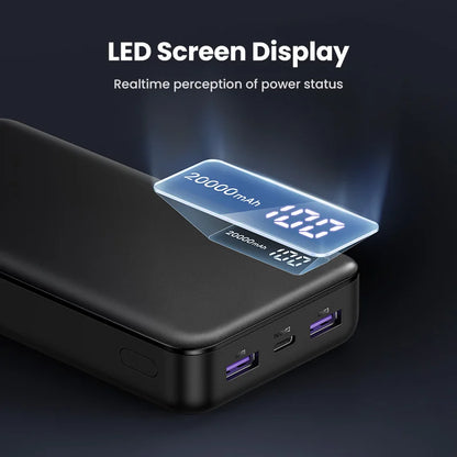 UGREEN 20000mAh PD 20W Power Bank Fast Charge Portable