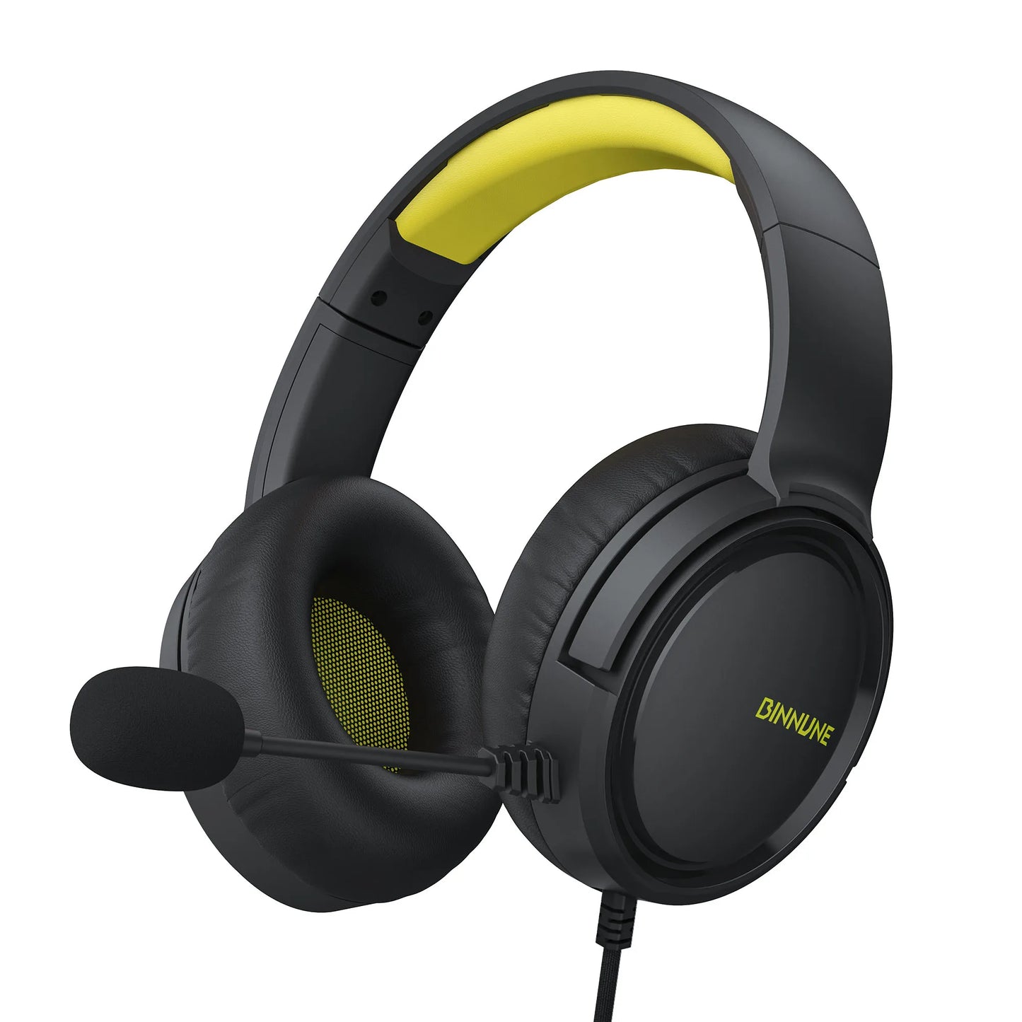 BINNUNE Gaming Headset with Mic for PS4 PS5 Xbox Series