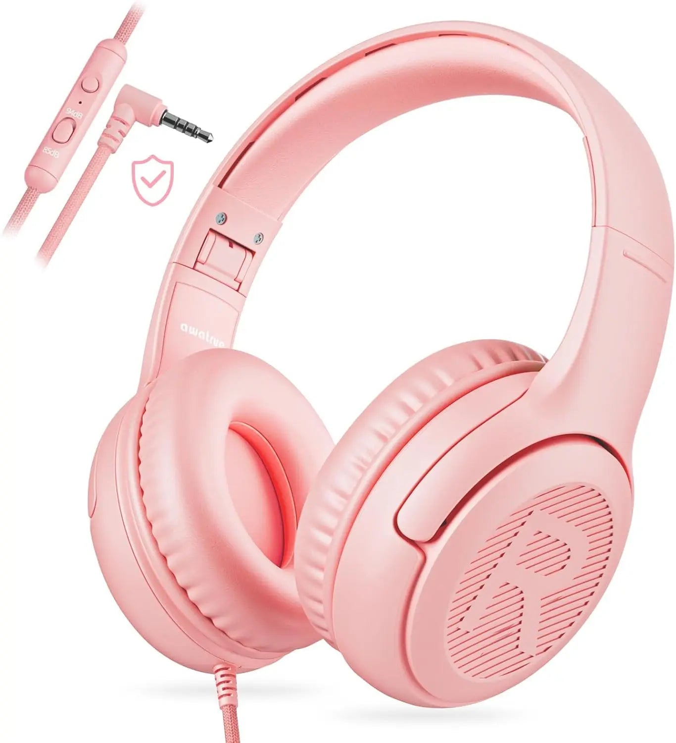 AWATRUE AT2 Headset,3.5mm Surround Stereo Gaming Headphones with Mic