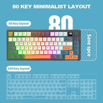XUNSVFOX K920 Bluetooth Wireless Keyboard Mouse