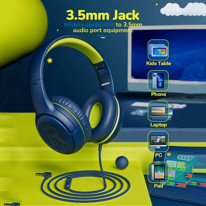 AWATRUE AT2 Headset,3.5mm Surround Stereo Gaming Headphones with Mic