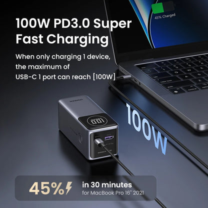 UGREEN Nexode Mini 100W 12000mAh Power Bank 20000mAh