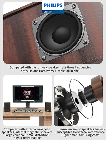 Philips SPA20 Speaker Bluetooth with 360 degree Surround Sound