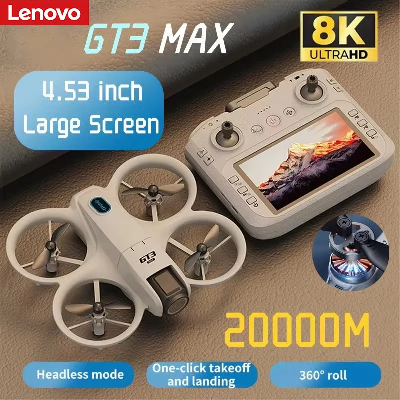 Lenovo Gt3 Max Drone 8k Hd Aerial Photography Large Screen
