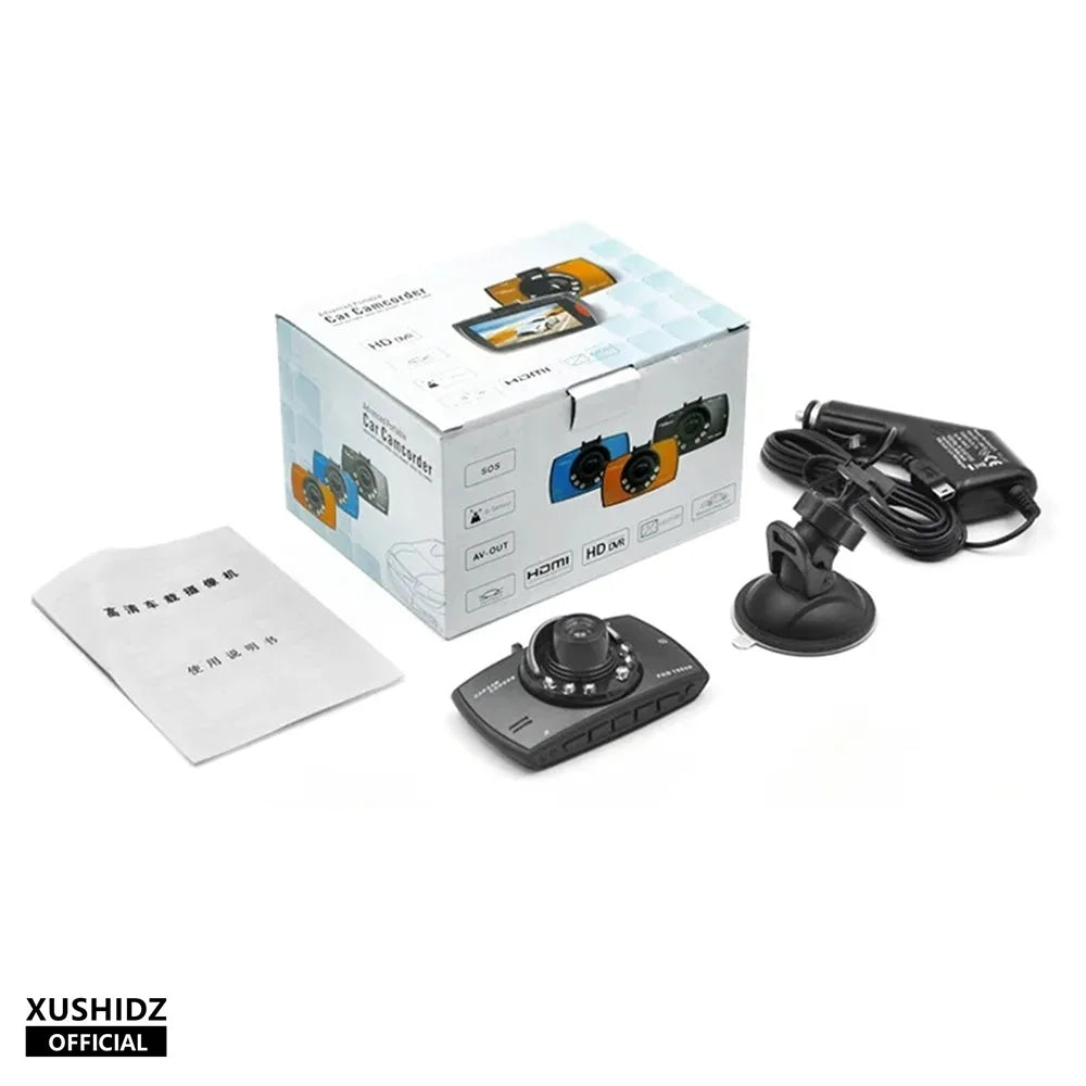 XUSHIDZ 1080P Dash Camera Car Camera Night Vision