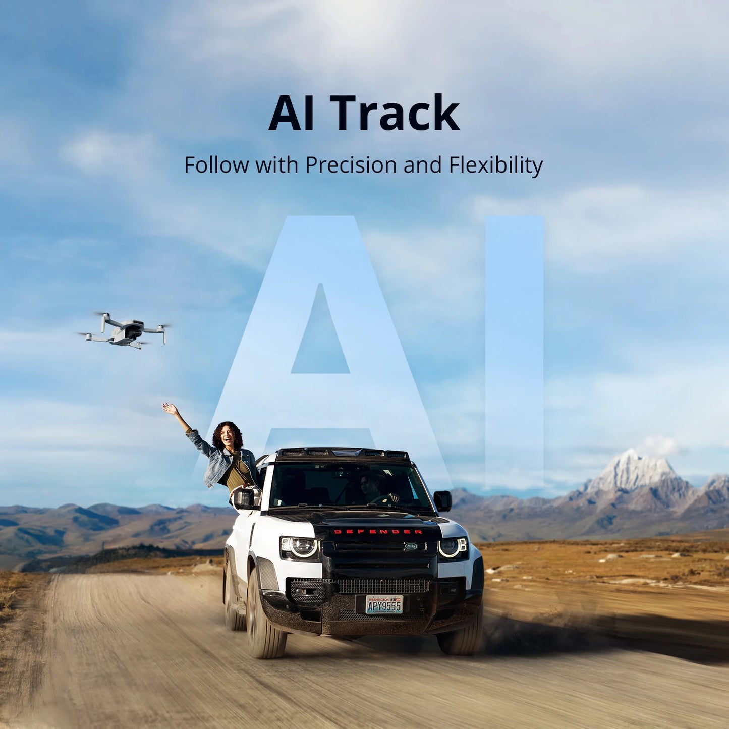 Potensic ATOM 2 Camera Drone, 4K HDR Video, 8K Photo, 3-Axis