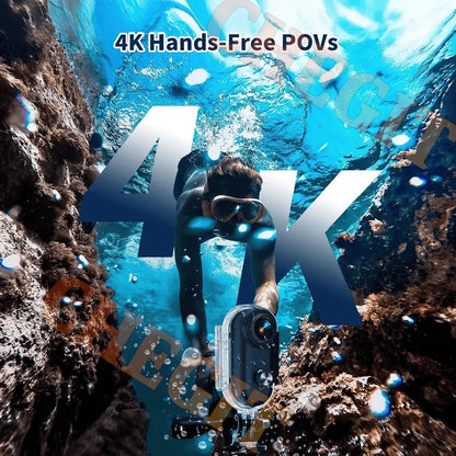 4K WiFi HD POV Magnetic Mini Action Camera Wireless