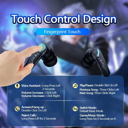 Lenovo GM2 Pro Gaming Earphones Bluetooth 5.3 Sport Headset