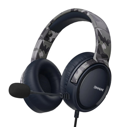 BINNUNE Gaming Headset with Mic for PS4 PS5 Xbox Series