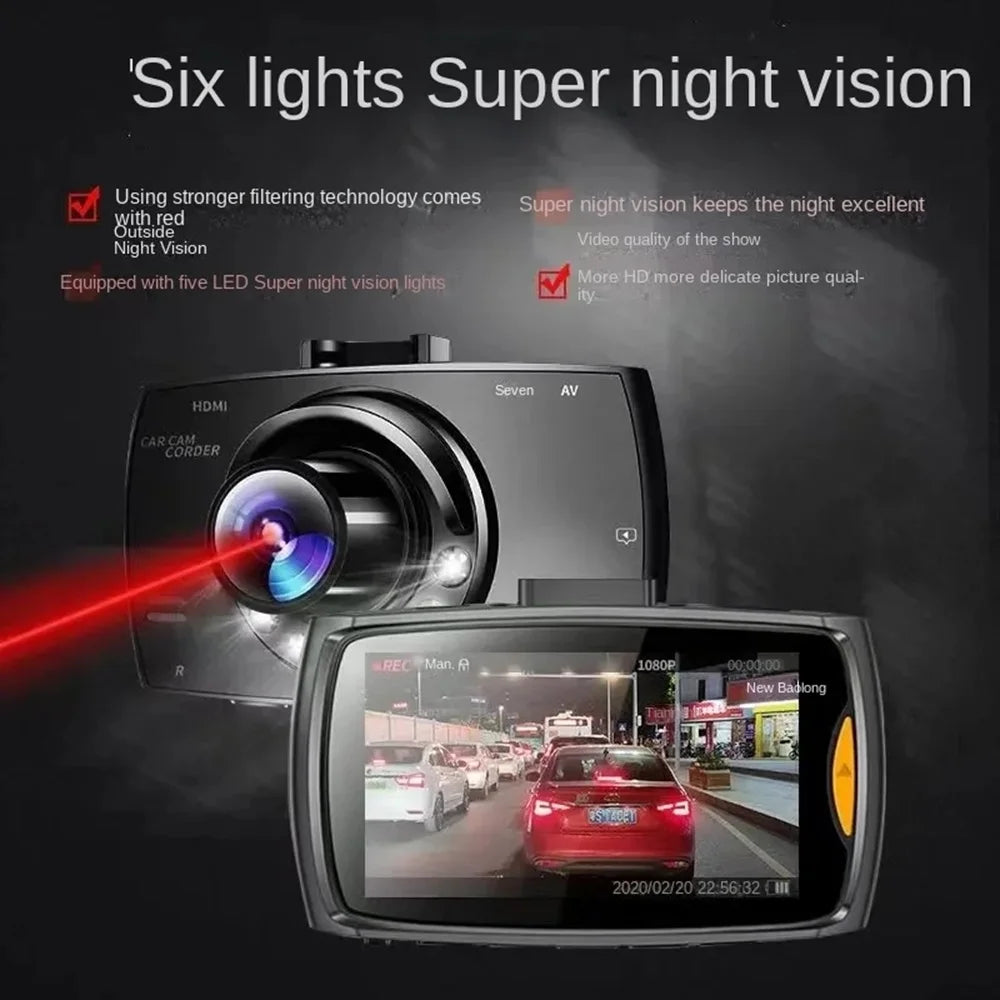XUSHIDZ 1080P Dash Camera Car Camera Night Vision