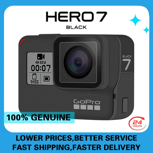 GoPro HERO7 Black Action camera go pro hero 7 black original camera 4k ultra hd photography professional Sports Camera