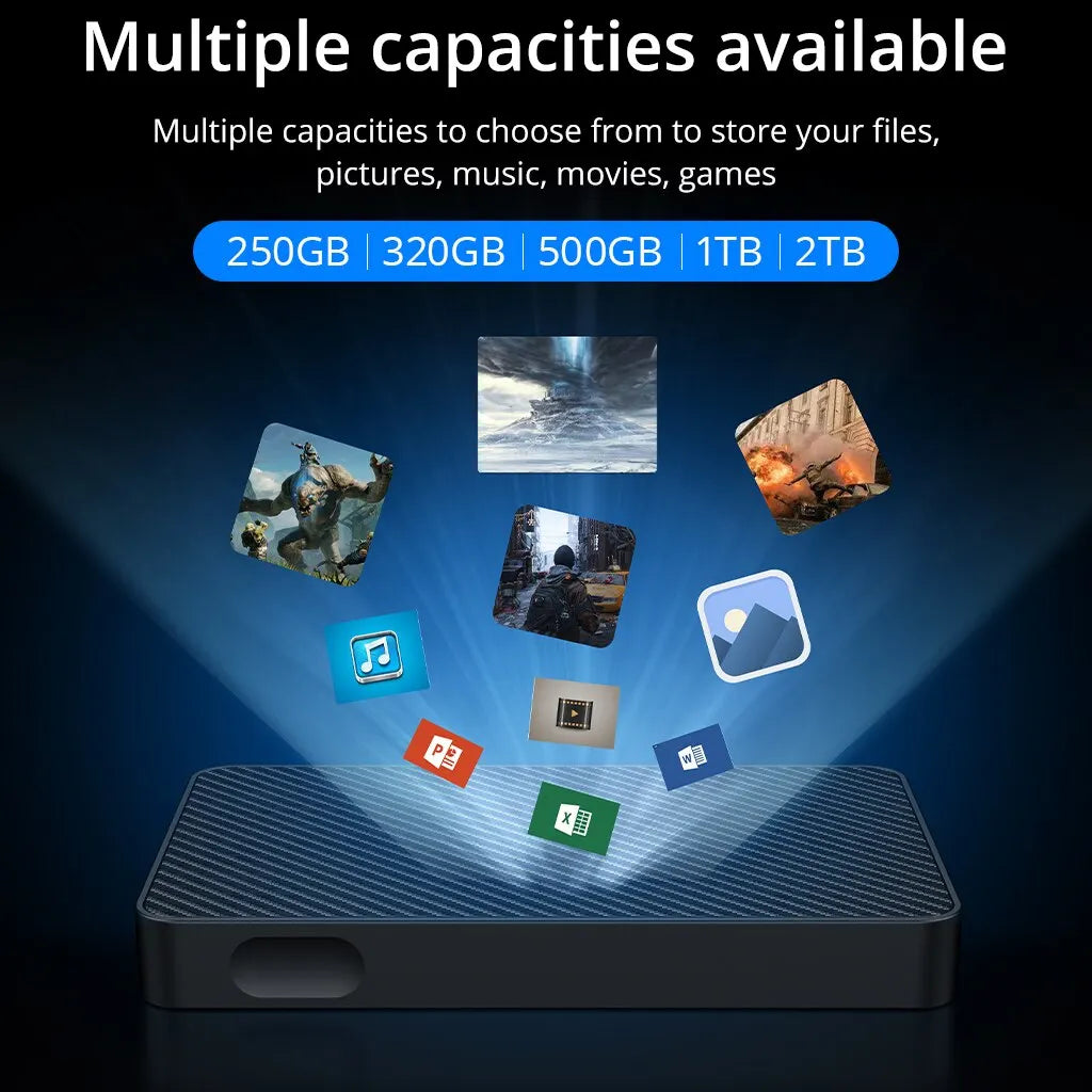 External Hard Drive 2.5 Portable Hard Drive HDD