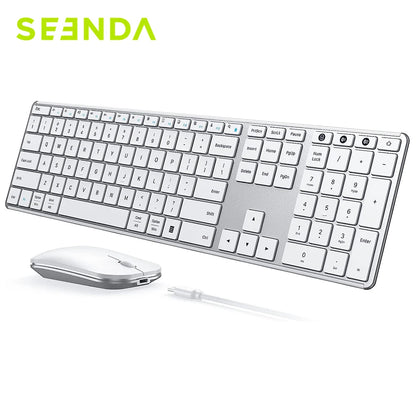 Seenda Wireless Bluetooth Keyboard and Mouse Combo